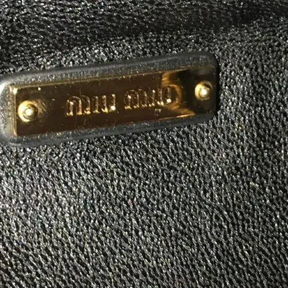 MIU MIU Real Leather Authentic Large Purse✨ - Picture 8 of 10